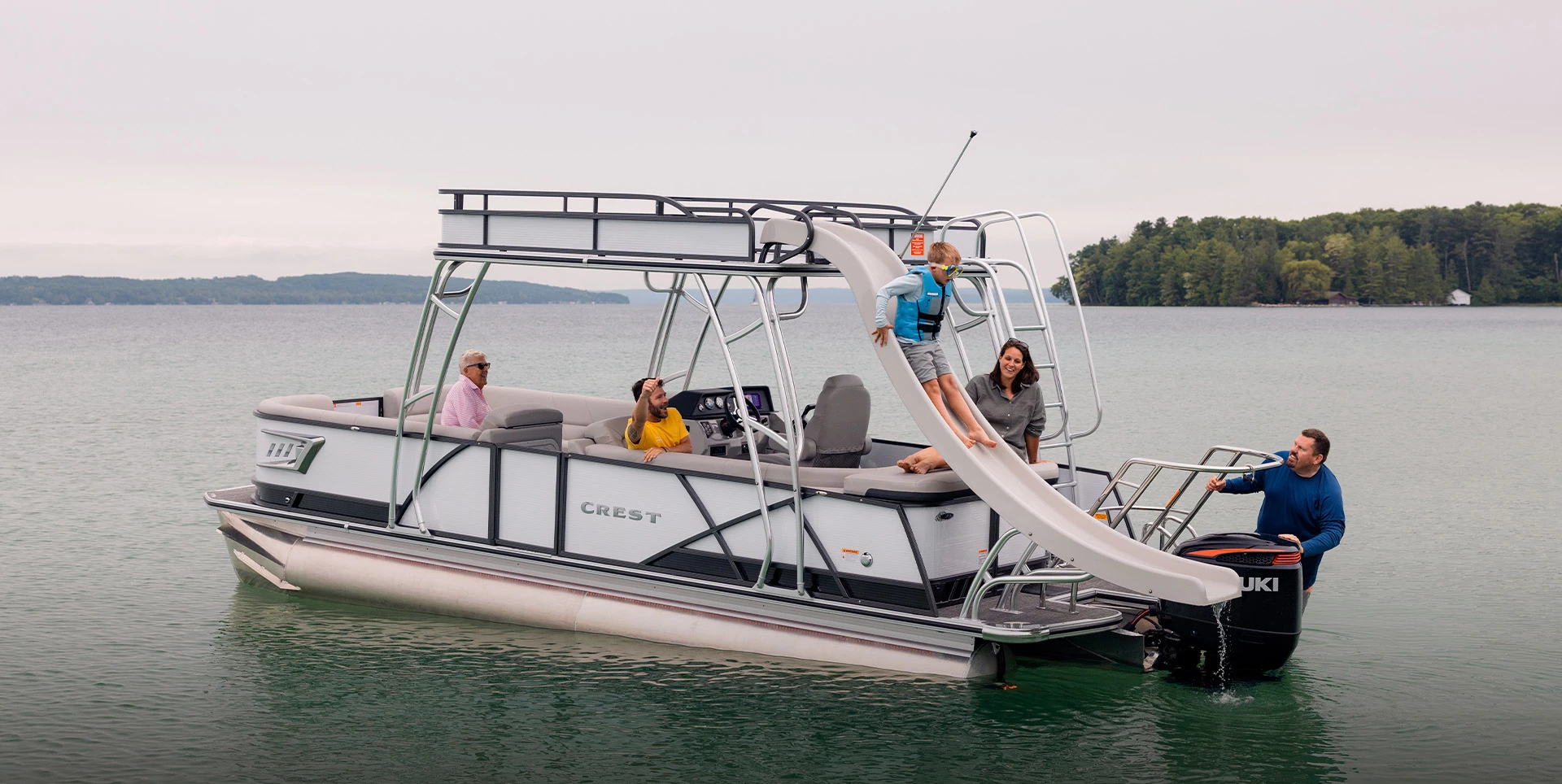 Used Crest Pontoon Boats for Sale in Rockford, MI Colony Marine